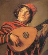 Frans Hals Jester with a Lute (mk05) Spain oil painting artist